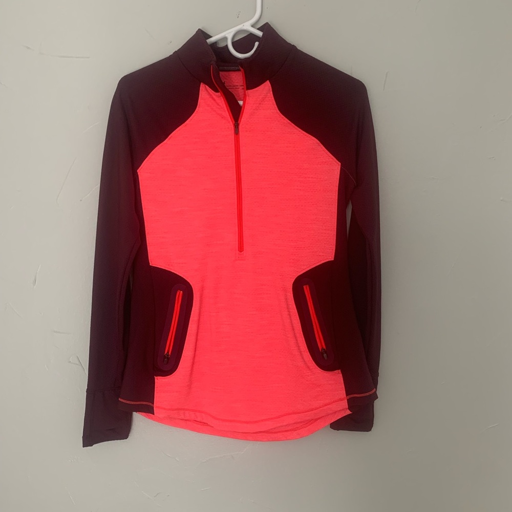 Under Armour Women’s Cold Gear 1/4 Zip.